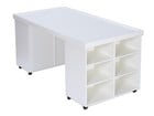 Flexeo® Materialtisch mit 12 Fächern