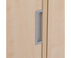 Flexeo® Garderobenschrank Armadio 2 Türen mit Fachböden Höhe 130 4 cm 2