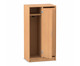Flexeo® Garderobenschrank Armadio 2 Türen mit Fachböden Höhe 130 4 cm 6