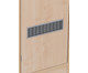 Flexeo® Garderobenschrank Armadio 3 Türen mit Fachböden Höhe 130 4 cm 5