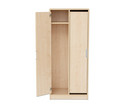 Flexeo® Garderobenschrank Armadio 2 Türen mit Fachböden Höhe 154 8 cm