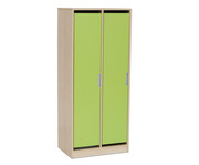 Flexeo® Garderobenschrank Armadio 2 Türen mit Fachböden Höhe 154 8 cm 5