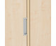 Flexeo® Garderobenschrank Armadio 2 Türen mit Fachböden Höhe 154 8 cm 6