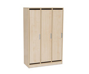 Flexeo® Garderobenschrank Armadio 3 Türen mit Fachböden Höhe 154 8 cm 1