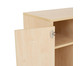 Flexeo® Garderobenschrank Armadio 3 Türen mit Fachböden Höhe 154 8 cm 3