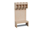 Flexeo® Garderoben Rückwand Armadio Breite 80 cm