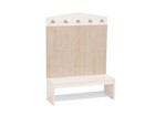 Flexeo® Garderoben Rückwand Armadio Breite 80 cm