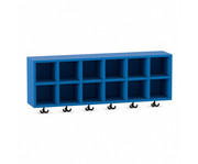 Flexeo® Garderoben Hängeregal Armadio Breite 120 cm Tiefe 23 cm 3