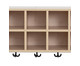 Flexeo® Garderoben Hängeregal Armadio Breite 120 cm Tiefe 35 cm 2
