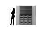 Flexeo® Garagenschrank PRO 3 Rollcontainer 12 Boxen Gr M 2 Fächer