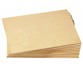 Sperrholzplatten 21 x 30 cm 10 Stück