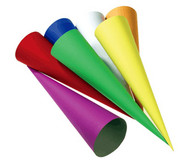 Geklebte Bastelschultüte aus Fotokarton