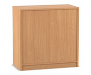 Flexeo® Schiebetüren Schrank 2 Fächer = 2 Ordnerhöhen 3