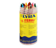 18 Stück Lyra Ferby, naturbelassen, in einer Dose mit Schraubdeckel