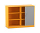 Flexeo® Rollladenschrank 6 Fächer Mittelwand Breite 126 4 cm 3