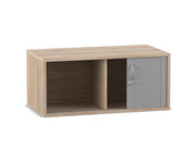 Flexeo® Rollladen Aufsatzschrank 2 Fächer Breite 94 4 cm 6