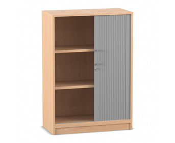 Flexeo® Rollladenschrank 3 Fächer = 3 Ordnerhöhen