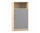 Flexeo® Rollladen Schrank 3 Fächer unten 1 Fach oben = 4 Ordnerhöhen 4