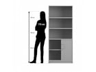 Flexeo® Rollladenschrank 5 Fächer = 5 Ordnerhöhen