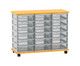 Flexeo® Fahrbares Containersystem mit Ablage 18 kleine Boxen 7