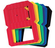 5 Laternen Rohlinge Gelb - Wellpappe Zum Zusammenstecken Ohne Kleber