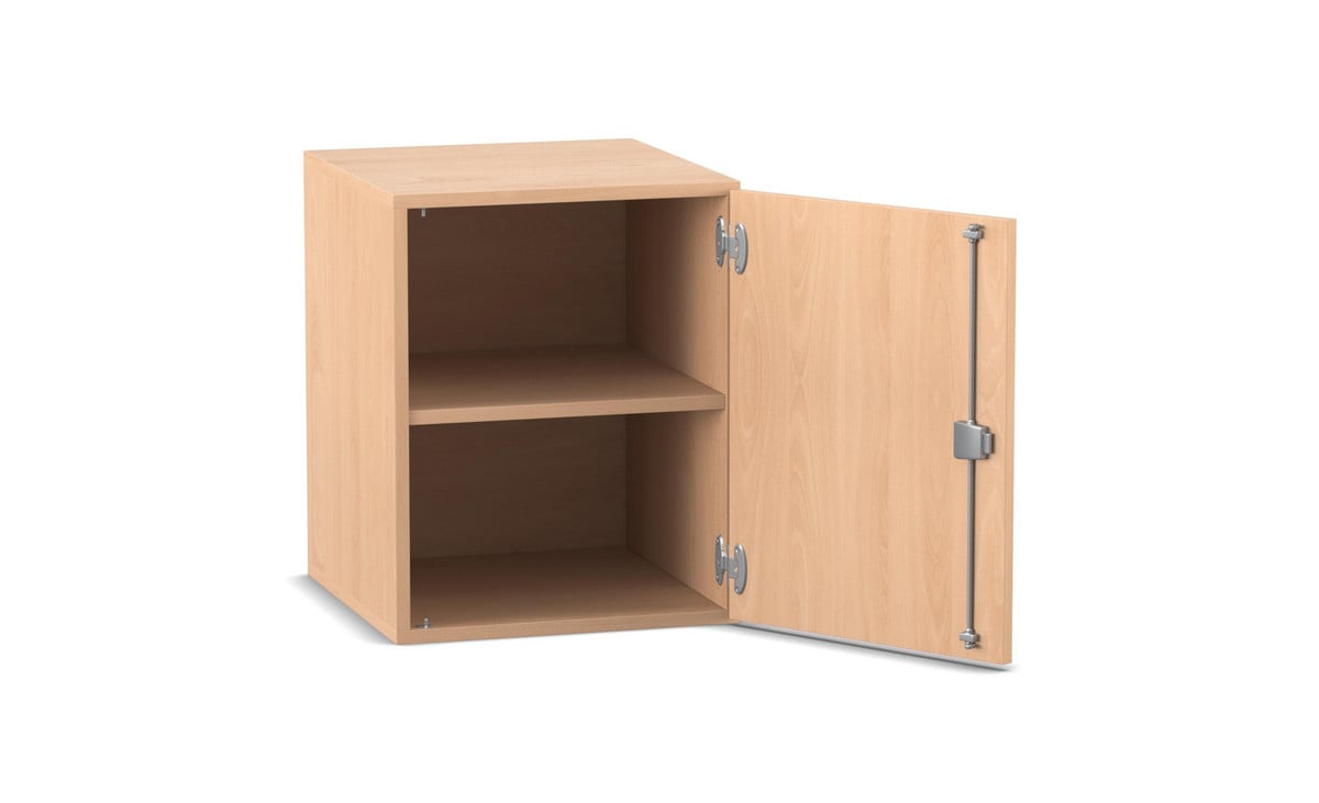 Flexeo® Aufsatzschrank, 2 Fächer, 1 Tür, Breite 48,1 cm