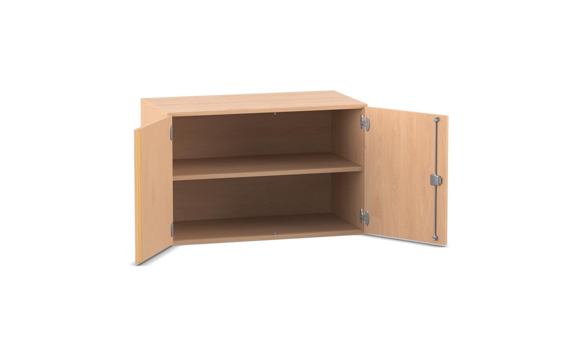 Flexeo® Aufsatzschrank, 2 Fächer, 2 Türen, Breite 94,4 cm