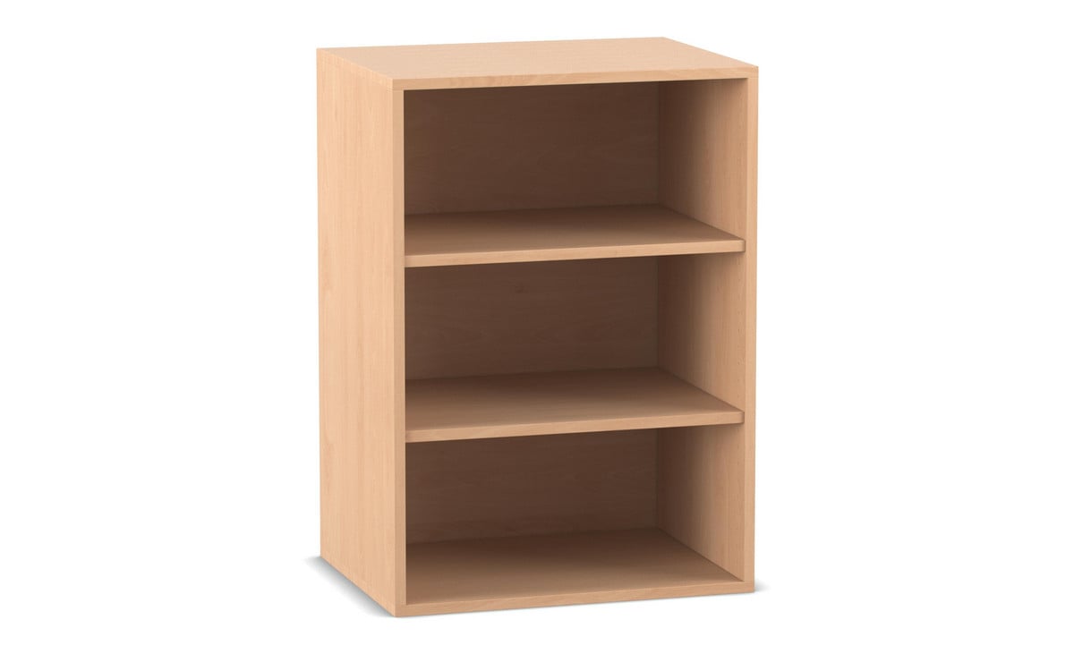 Flexeo® Aufsatzregal, 3 Fächer, Breite 64,1 cm