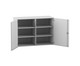 Flexeo® Aufsatzschrank 6 Fächer 2 Türen Breite 126 4 cm 7