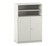 Flexeo® Schrank 5 Fächer 2 Halbtüren Breite 94 4 cm 7