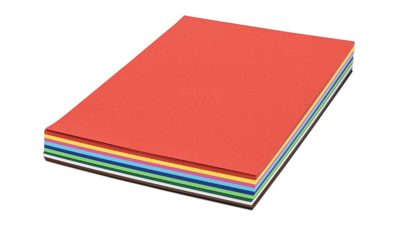 10 verschiedene Farben DIN A2-20 Blatt Weihnachtskarton/Bastelkarton/Tonpapier artdee® 