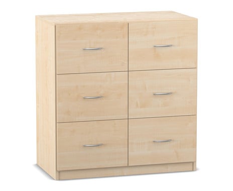 Flexeo® Schrank 6 große Schubladen Breite 94 4 cm