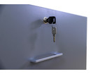 Flexeo® Schrank 2 große Schubladen = 2 Ordnerhöhen