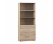 Flexeo® Schrank 2 große Schubladen oben 3 Fächer = 5 Ordnerhöhen 1