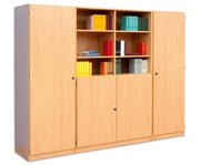 Flexeo® Systemschrankwand 20 Fächer 2