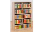 Flexeo® Bibliotheksregal 40 Fächer mittelhoch Breite 377 6 cm