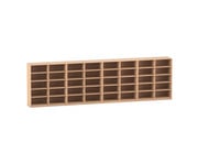 Flexeo® Bibliotheksregal 40 Fächer mittelhoch Breite 505 6 cm 1