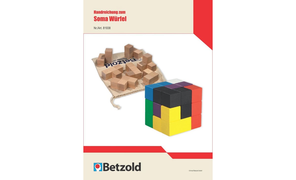 Betzold Handreichung zum Soma-Würfel
