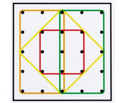 Betzold Arbeitskarten für transparente Geometrie Boards 1 4