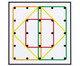 Betzold Arbeitskarten fuer transparente Geometrie-Boards 1-4