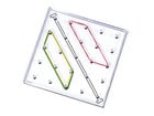 Betzold Karten für transparente Geometrie Boards Spiegelsymmetrie