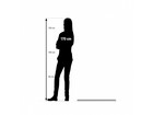 Flexeo® Abdeckplatte für Büromöbel 2 5 x 80 x 43 cm