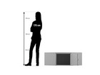 Flexeo® Eckschrank 1 Fach 1 Tür