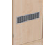 Flexeo® Garderoben Eckschrank Armadio 1 Tür mit Fachboden Höhe 130 4 cm 5