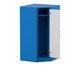 Flexeo® Garderoben Eckschrank Armadio 1 Tür mit Fachboden Höhe 130 4 cm 7