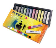 Pastellkreiden, 12 Farben