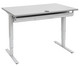 Flexeo® Schreibtisch höhenverstellbar B x T: 120 x 80 cm 2