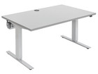 Flexeo® Schreibtisch höhenverstellbar B x T: 140 x 80 cm