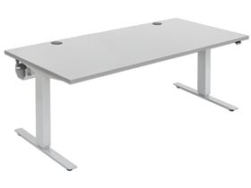 Flexeo® Schreibtisch höhenverstellbar, B x T: 180 x 80 cm