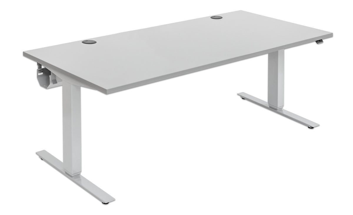 Flexeo® Schreibtisch höhenverstellbar, B x T: 180 x 80 cm